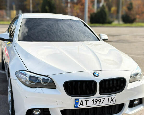 Белый БМВ 5 Серия, объемом двигателя 2 л и пробегом 141 тыс. км за 18400 $, фото 1 на Automoto.ua