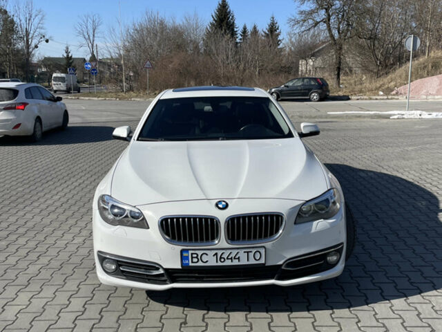 Белый БМВ 5 Серия, объемом двигателя 2 л и пробегом 219 тыс. км за 17300 $, фото 1 на Automoto.ua