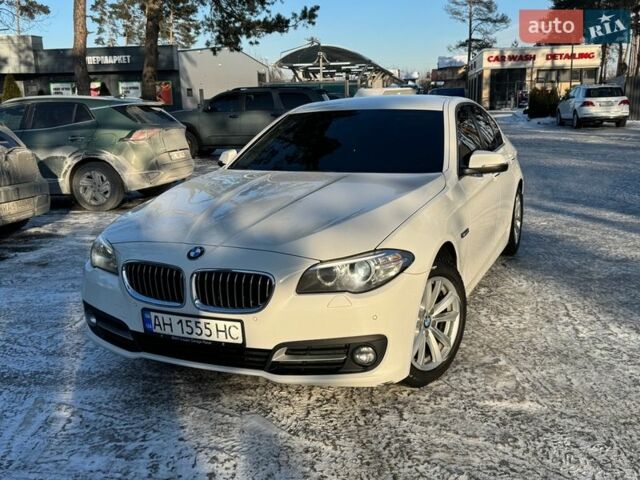 Белый БМВ 5 Серия, объемом двигателя 2 л и пробегом 198 тыс. км за 14500 $, фото 1 на Automoto.ua