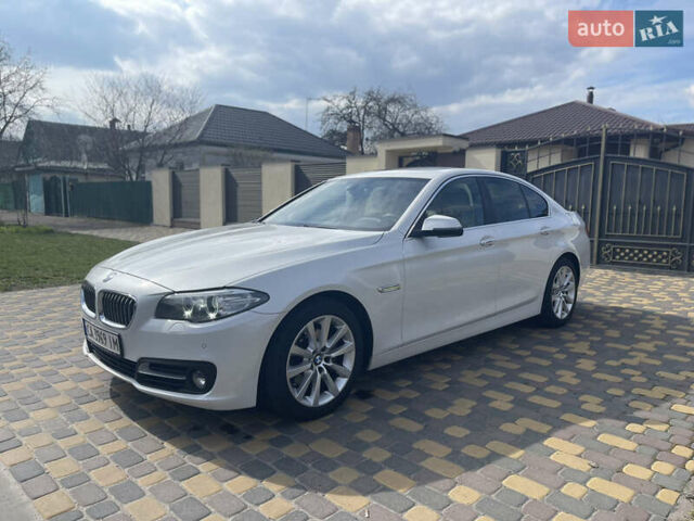 Білий БМВ 5 Серія, об'ємом двигуна 2 л та пробігом 104 тис. км за 23500 $, фото 1 на Automoto.ua