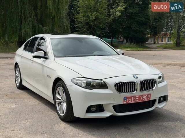 Білий БМВ 5 Серія, об'ємом двигуна 2 л та пробігом 169 тис. км за 17000 $, фото 1 на Automoto.ua