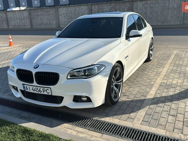 Белый БМВ 5 Серия, объемом двигателя 2 л и пробегом 110 тыс. км за 21500 $, фото 1 на Automoto.ua