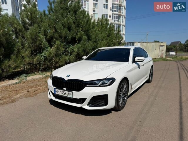 Білий БМВ 5 Серія, об'ємом двигуна 3 л та пробігом 123 тис. км за 29500 $, фото 1 на Automoto.ua