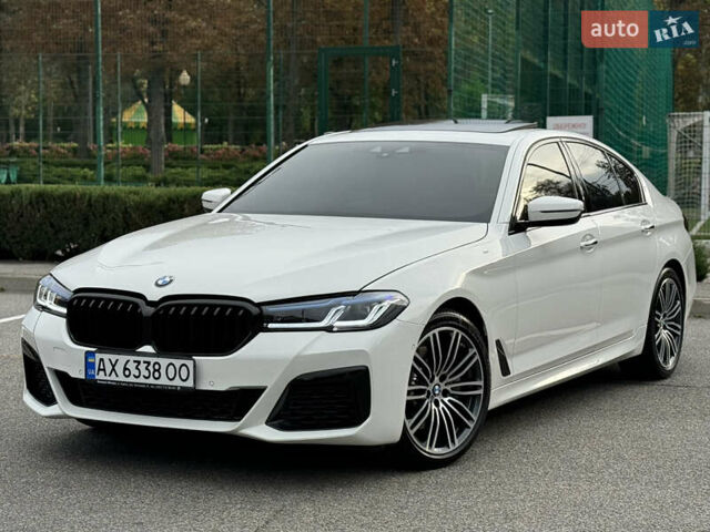 Белый БМВ 5 Серия, объемом двигателя 3 л и пробегом 150 тыс. км за 29999 $, фото 1 на Automoto.ua