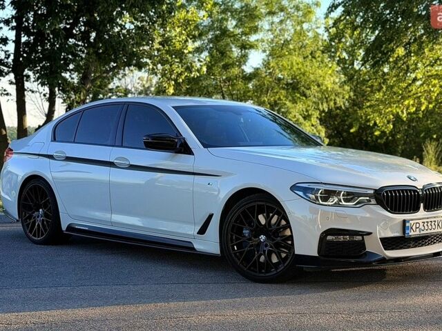 Белый БМВ 5 Серия, объемом двигателя 3 л и пробегом 136 тыс. км за 39999 $, фото 1 на Automoto.ua