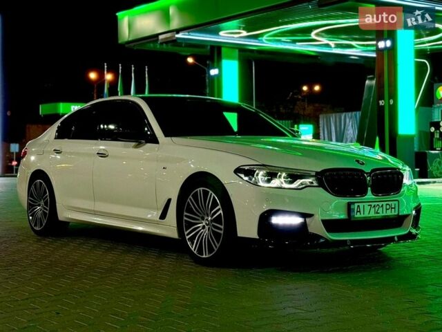 Белый БМВ 5 Серия, объемом двигателя 2 л и пробегом 160 тыс. км за 25700 $, фото 1 на Automoto.ua