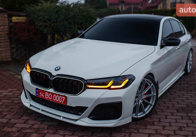 Белый БМВ 5 Серия, объемом двигателя 3 л и пробегом 139 тыс. км за 35000 $, фото 1 на Automoto.ua