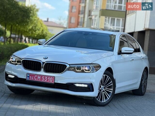 Белый БМВ 5 Серия, объемом двигателя 2 л и пробегом 153 тыс. км за 21799 $, фото 1 на Automoto.ua
