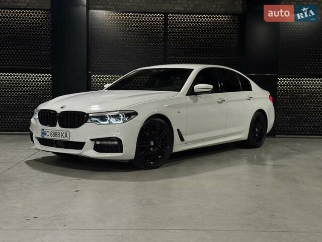 Белый БМВ 5 Серия, объемом двигателя 2 л и пробегом 204 тыс. км за 29300 $, фото 1 на Automoto.ua