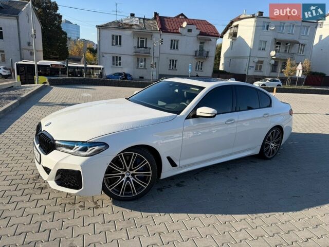 Білий БМВ 5 Серія, об'ємом двигуна 3 л та пробігом 184 тис. км за 28500 $, фото 1 на Automoto.ua