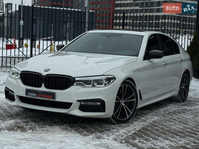 Белый БМВ 5 Серия, объемом двигателя 3 л и пробегом 150 тыс. км за 27000 $, фото 1 на Automoto.ua