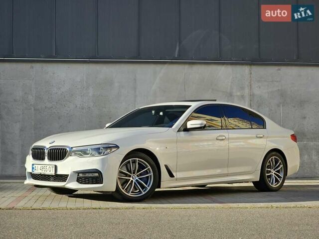 Белый БМВ 5 Серия, объемом двигателя 3 л и пробегом 150 тыс. км за 37999 $, фото 1 на Automoto.ua