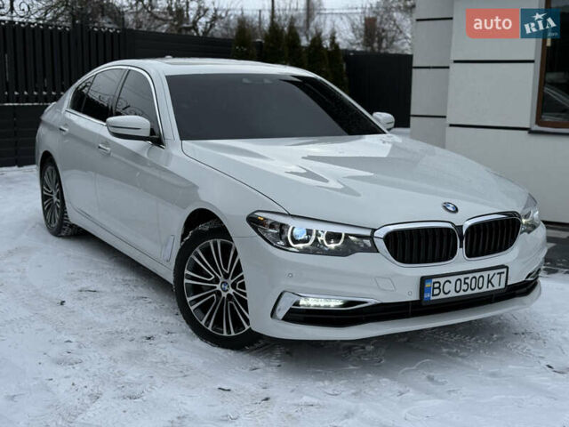 Білий БМВ 5 Серія, об'ємом двигуна 2 л та пробігом 215 тис. км за 22950 $, фото 1 на Automoto.ua