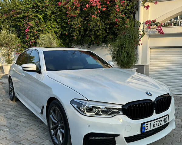 Белый БМВ 5 Серия, объемом двигателя 2 л и пробегом 159 тыс. км за 35000 $, фото 1 на Automoto.ua