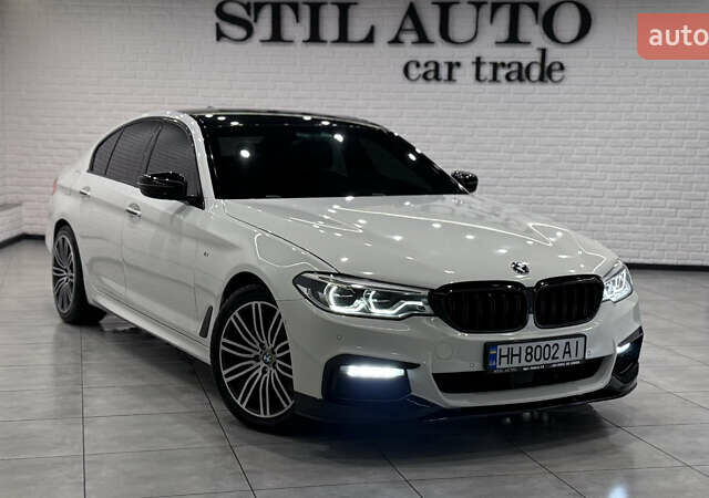 Белый БМВ 5 Серия, объемом двигателя 2 л и пробегом 169 тыс. км за 26500 $, фото 1 на Automoto.ua
