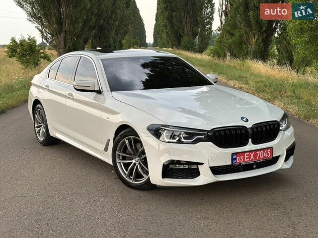 Білий БМВ 5 Серія, об'ємом двигуна 2 л та пробігом 162 тис. км за 28300 $, фото 1 на Automoto.ua