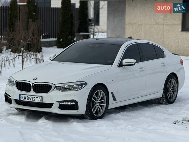 Белый БМВ 5 Серия, объемом двигателя 2 л и пробегом 87 тыс. км за 31500 $, фото 1 на Automoto.ua