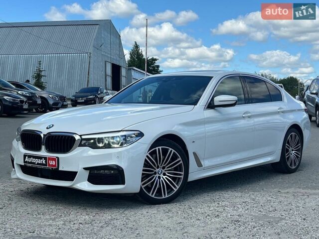 Белый БМВ 5 Серия, объемом двигателя 2 л и пробегом 115 тыс. км за 31490 $, фото 1 на Automoto.ua