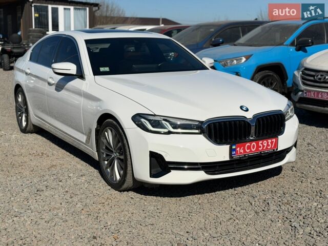 Белый БМВ 5 Серия, объемом двигателя 2 л и пробегом 109 тыс. км за 35900 $, фото 1 на Automoto.ua