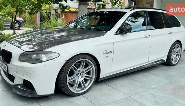 Белый БМВ 5 Серия, объемом двигателя 2.99 л и пробегом 321 тыс. км за 22700 $, фото 1 на Automoto.ua