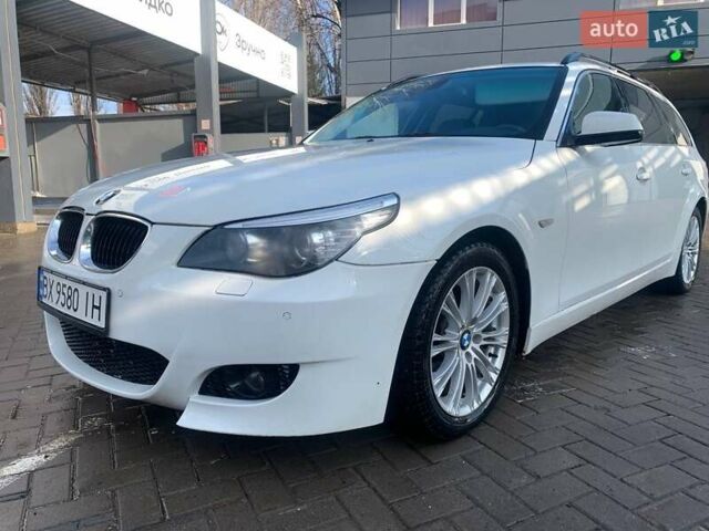 Білий БМВ 5 Серія, об'ємом двигуна 2 л та пробігом 229 тис. км за 9500 $, фото 1 на Automoto.ua