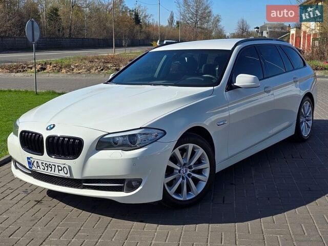 Белый БМВ 5 Серия, объемом двигателя 2 л и пробегом 257 тыс. км за 13900 $, фото 1 на Automoto.ua