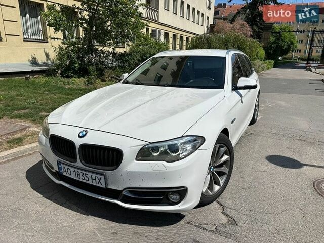 Белый БМВ 5 Серия, объемом двигателя 2 л и пробегом 280 тыс. км за 15000 $, фото 1 на Automoto.ua