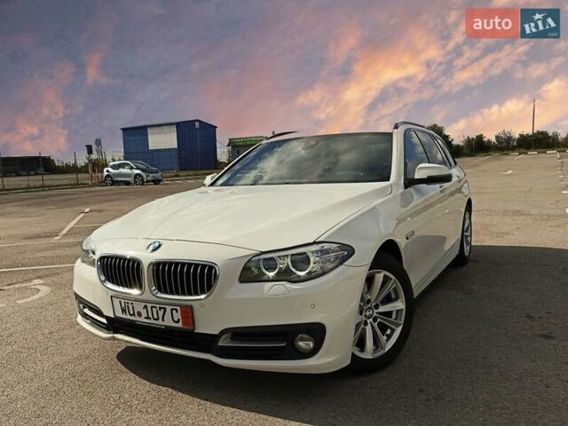Белый БМВ 5 Серия, объемом двигателя 2 л и пробегом 285 тыс. км за 17499 $, фото 1 на Automoto.ua