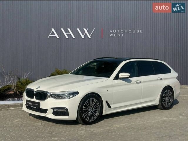 Білий БМВ 5 Серія, об'ємом двигуна 3 л та пробігом 139 тис. км за 30086 $, фото 1 на Automoto.ua
