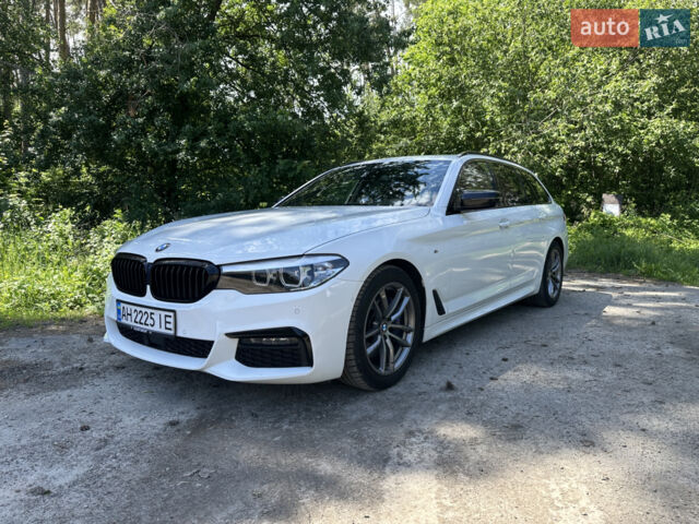 Белый БМВ 5 Серия, объемом двигателя 2.99 л и пробегом 225 тыс. км за 29999 $, фото 1 на Automoto.ua