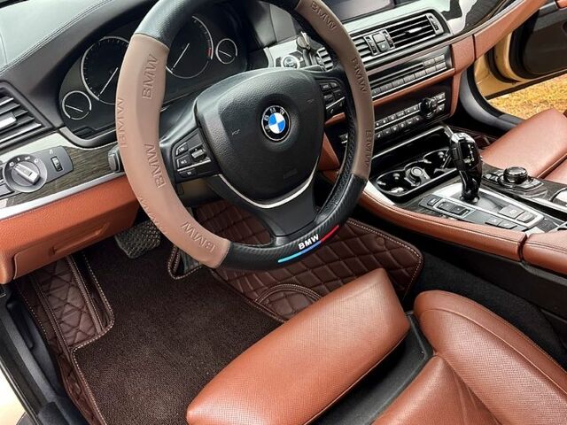 Бежевый БМВ 5 Серия, объемом двигателя 3 л и пробегом 280 тыс. км за 20000 $, фото 1 на Automoto.ua