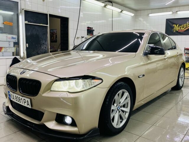 Бежевий БМВ 5 Серія, об'ємом двигуна 3 л та пробігом 220 тис. км за 11950 $, фото 1 на Automoto.ua