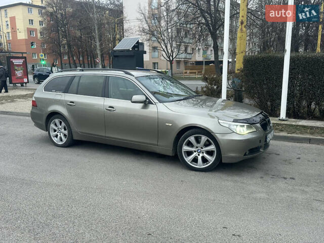 Бежевый БМВ 5 Серия, объемом двигателя 3 л и пробегом 330 тыс. км за 5900 $, фото 1 на Automoto.ua
