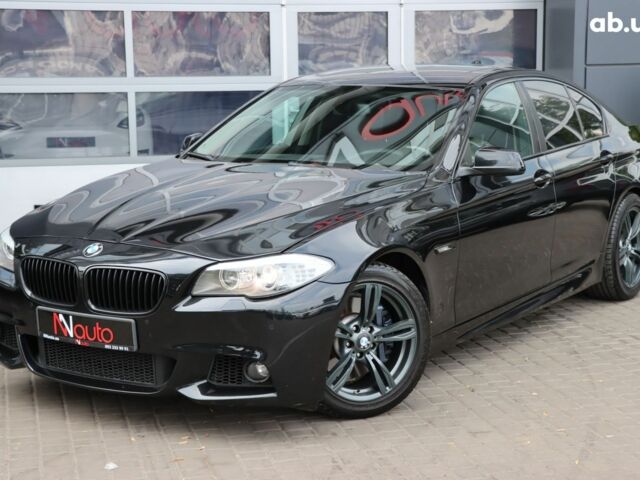 Черный БМВ 5 Серия, объемом двигателя 3 л и пробегом 219 тыс. км за 15900 $, фото 1 на Automoto.ua