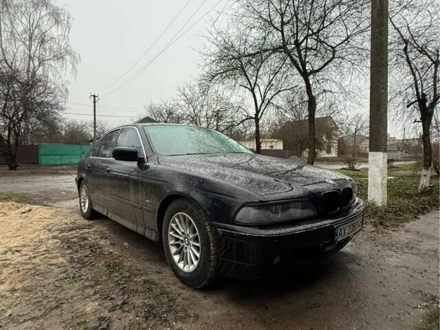 Черный БМВ 5 Серия, объемом двигателя 2.5 л и пробегом 275 тыс. км за 3500 $, фото 1 на Automoto.ua