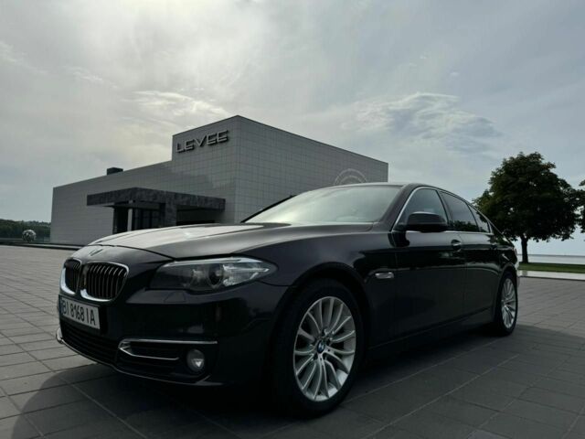 Черный БМВ 5 Серия, объемом двигателя 2 л и пробегом 193 тыс. км за 14000 $, фото 1 на Automoto.ua