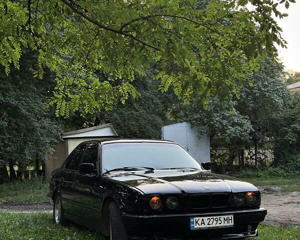 Черный БМВ 5 Серия, объемом двигателя 1.99 л и пробегом 415 тыс. км за 4000 $, фото 1 на Automoto.ua