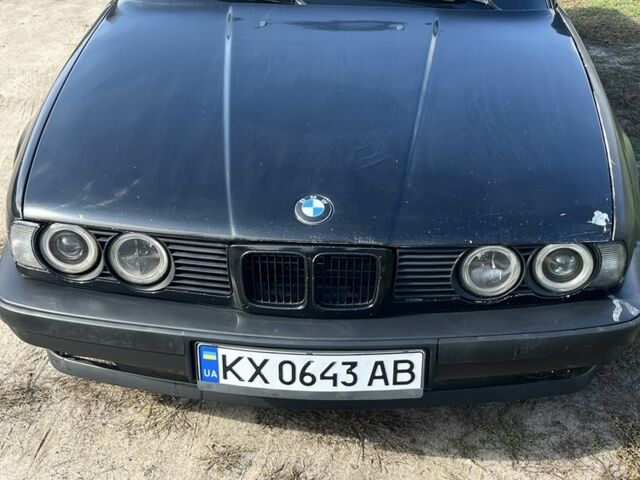 Чорний БМВ 5 Серія, об'ємом двигуна 2 л та пробігом 1 тис. км за 2610 $, фото 1 на Automoto.ua