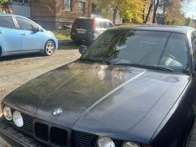 Черный БМВ 5 Серия, объемом двигателя 3 л и пробегом 3 тыс. км за 1800 $, фото 1 на Automoto.ua