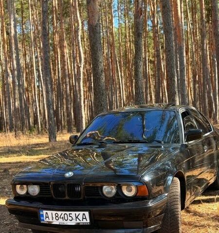 Черный БМВ 5 Серия, объемом двигателя 2.5 л и пробегом 434 тыс. км за 3500 $, фото 1 на Automoto.ua