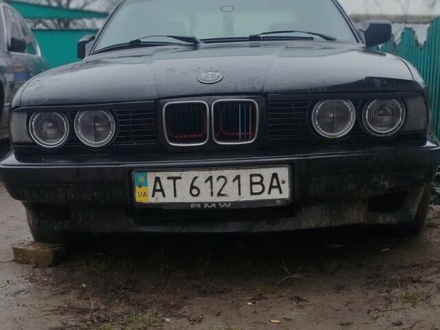 Черный БМВ 5 Серия, объемом двигателя 2 л и пробегом 3 тыс. км за 1400 $, фото 1 на Automoto.ua