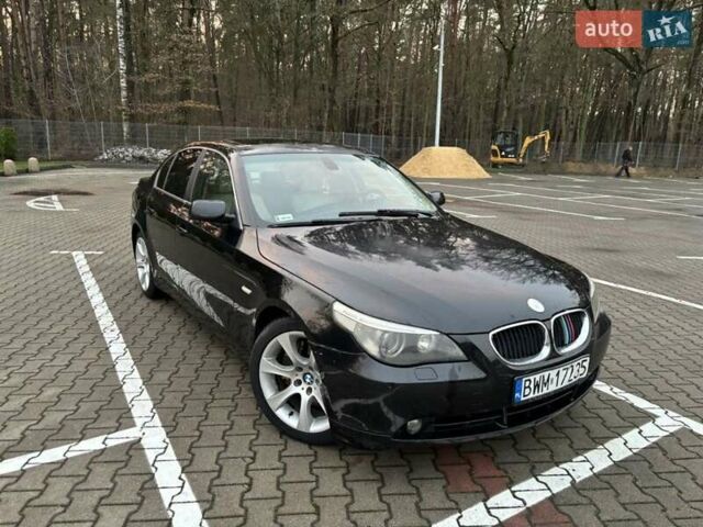 Черный БМВ 5 Серия, объемом двигателя 3 л и пробегом 278 тыс. км за 2600 $, фото 1 на Automoto.ua
