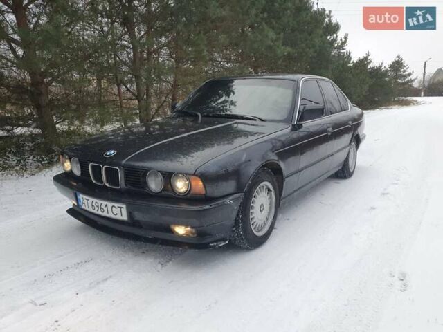 Черный БМВ 5 Серия, объемом двигателя 2 л и пробегом 375 тыс. км за 2900 $, фото 1 на Automoto.ua