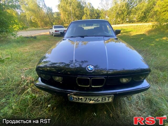 Черный БМВ 5 Серия, объемом двигателя 2 л и пробегом 400 тыс. км за 2800 $, фото 1 на Automoto.ua