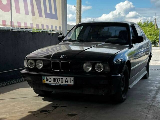 Черный БМВ 5 Серия, объемом двигателя 2.5 л и пробегом 10 тыс. км за 2555 $, фото 1 на Automoto.ua