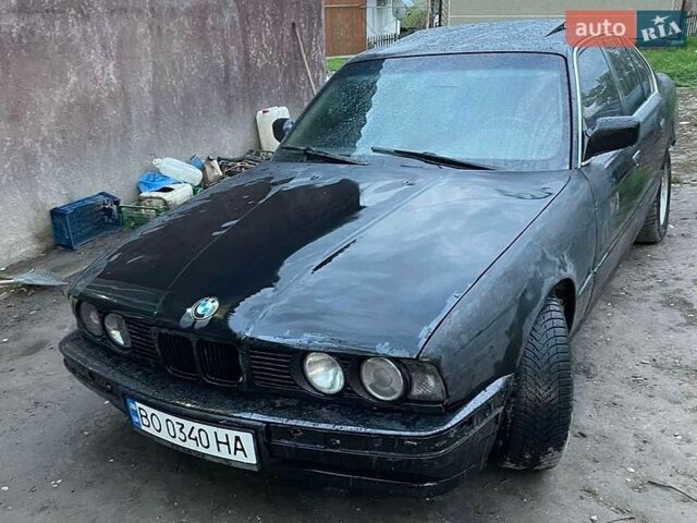 Чорний БМВ 5 Серія, об'ємом двигуна 1.99 л та пробігом 350 тис. км за 1500 $, фото 1 на Automoto.ua