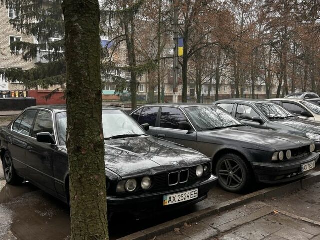 Черный БМВ 5 Серия, объемом двигателя 2 л и пробегом 352 тыс. км за 1600 $, фото 1 на Automoto.ua