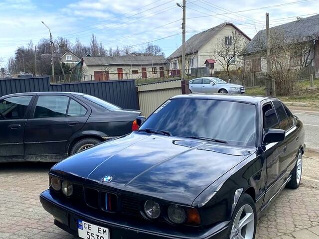 Чорний БМВ 5 Серія, об'ємом двигуна 2 л та пробігом 380 тис. км за 1500 $, фото 1 на Automoto.ua