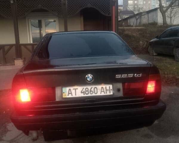 Черный БМВ 5 Серия, объемом двигателя 2.5 л и пробегом 300 тыс. км за 1450 $, фото 1 на Automoto.ua
