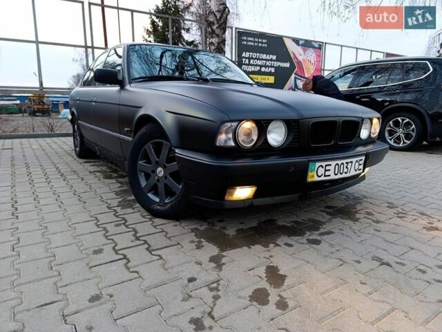 Чорний БМВ 5 Серія, об'ємом двигуна 3 л та пробігом 420 тис. км за 4800 $, фото 1 на Automoto.ua